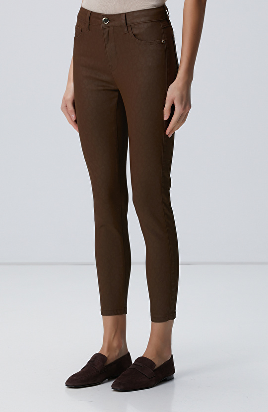 Açık Kahverengi Casual Pantolon