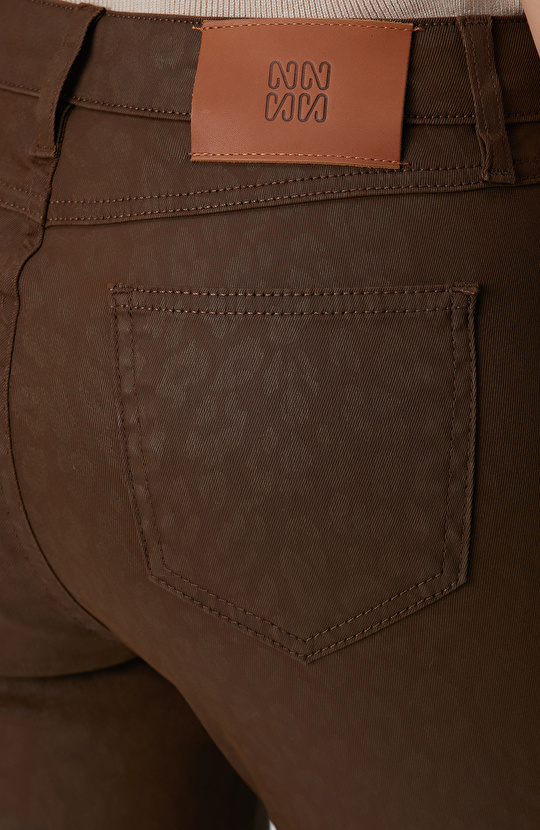 Açık Kahverengi Casual Pantolon