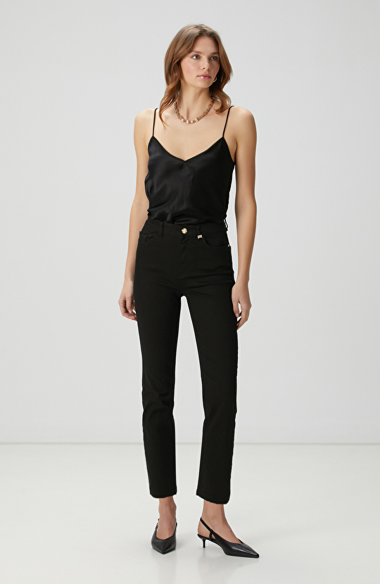 Siyah Denim Pantolon