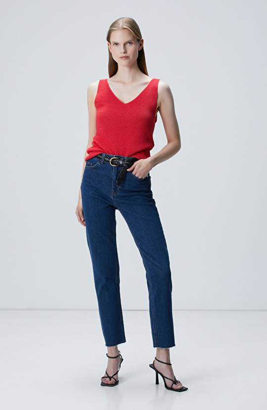 İndigo Denim Pantolon İndigo Denim Pantolon