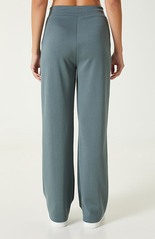 Petrol Yeşili Modal Karışımlı Eşofman Altı