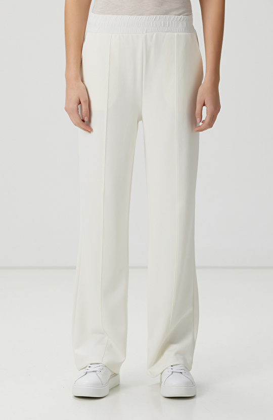 Kırık Beyaz Eşofman Altı