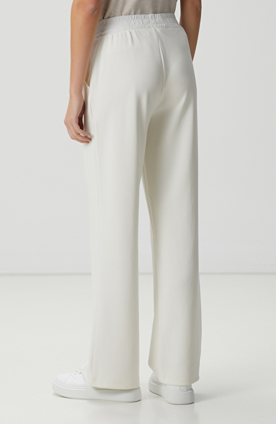 Kırık Beyaz Eşofman Altı