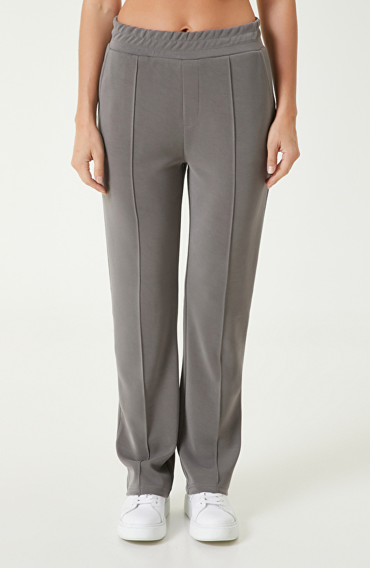 Antrasit Modal Karışımlı Eşofman Altı