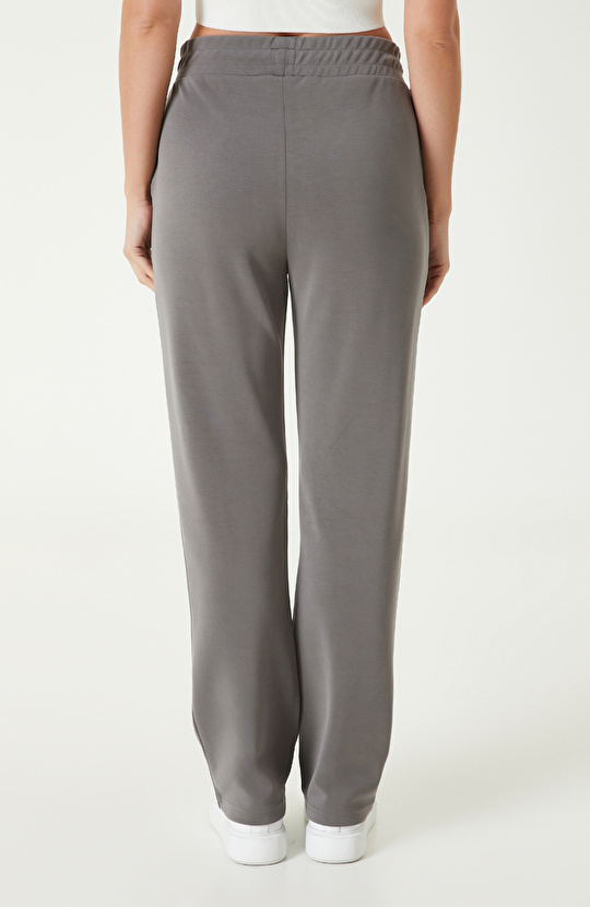 Antrasit Modal Karışımlı Eşofman Altı