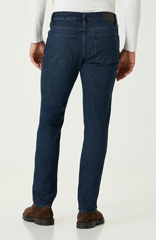 Lacivert Denim Pantolon