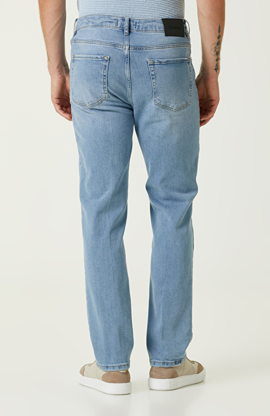 Buz Mavisi Straıght Fıt Denim Pantolon