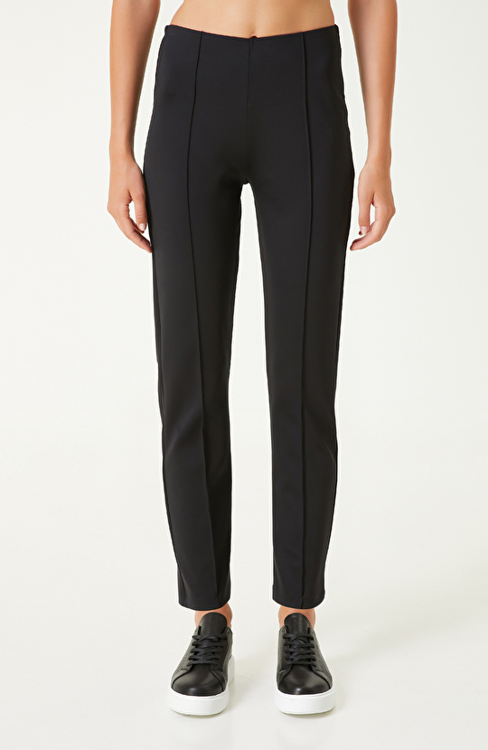 Siyah N-Tech Scuba Pantolon