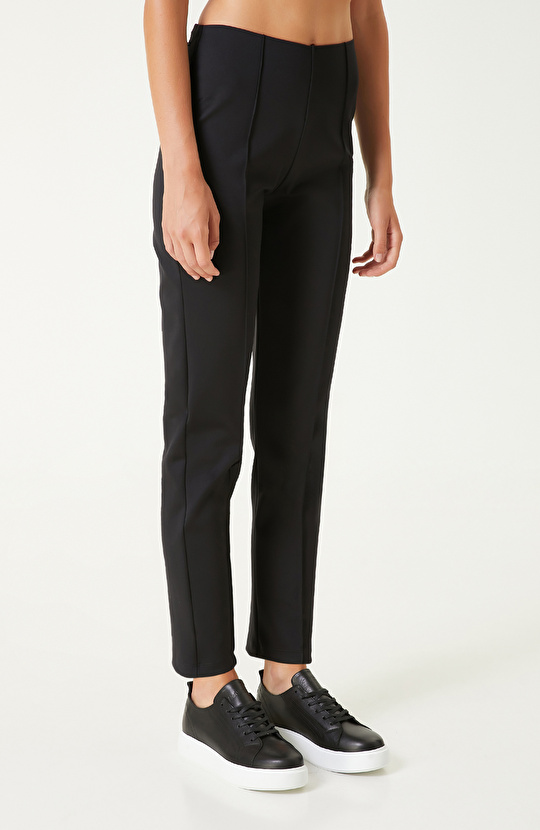 Siyah N-Tech Scuba Pantolon