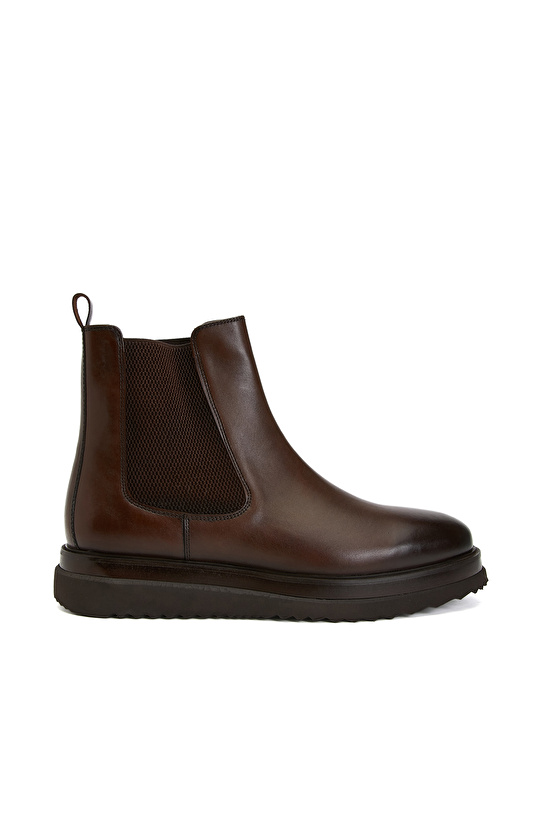 Kahverengi Erkek Deri Bot