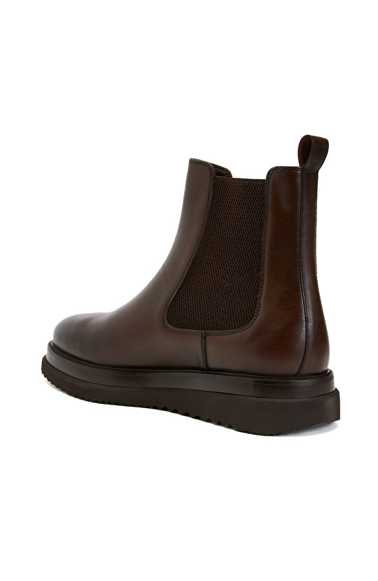 Kahverengi Erkek Deri Bot