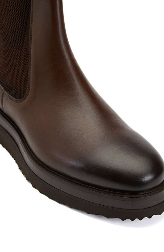 Kahverengi Erkek Deri Bot