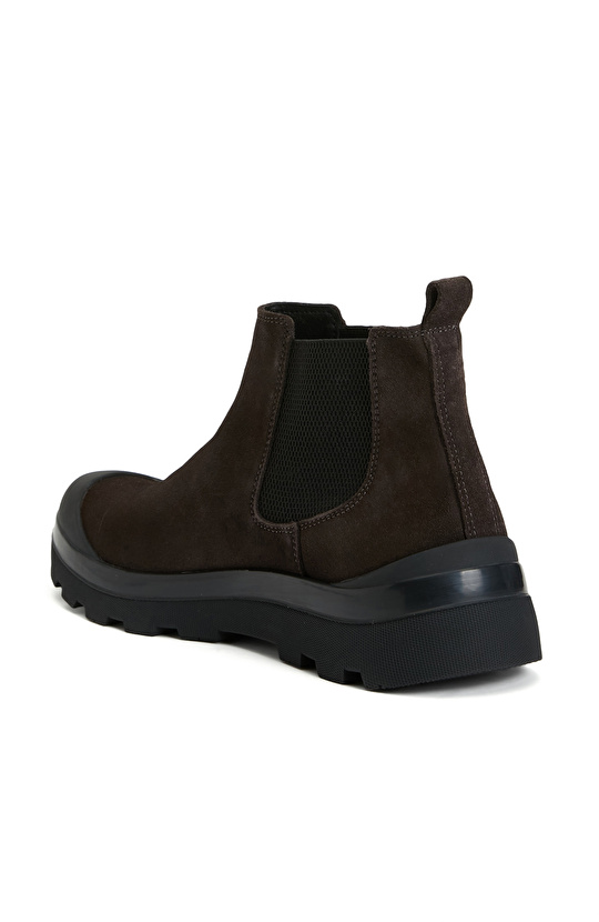 Kahverengi Erkek Deri Bot