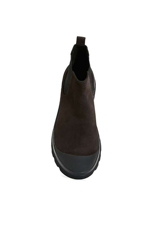 Kahverengi Erkek Deri Bot