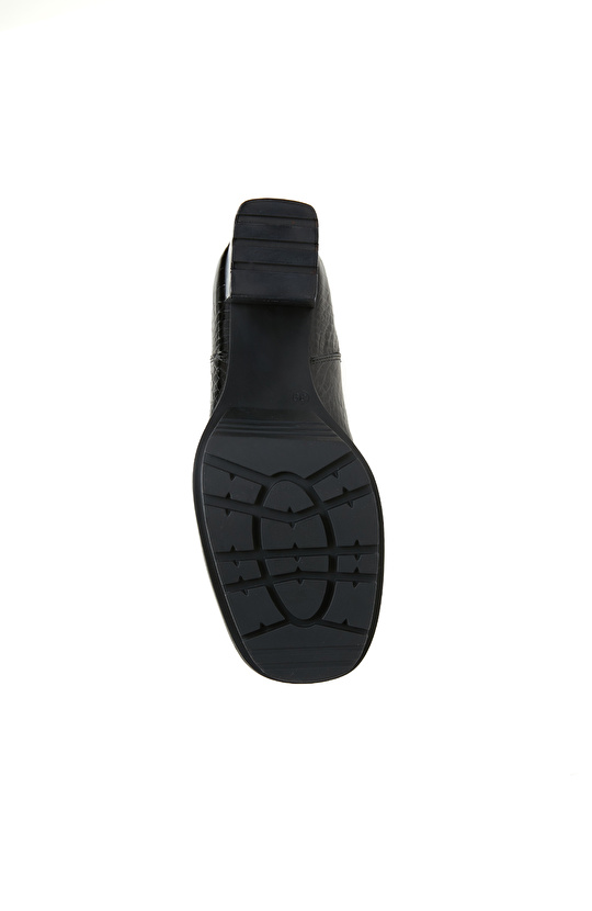 Siyah Kadın Deri Bot