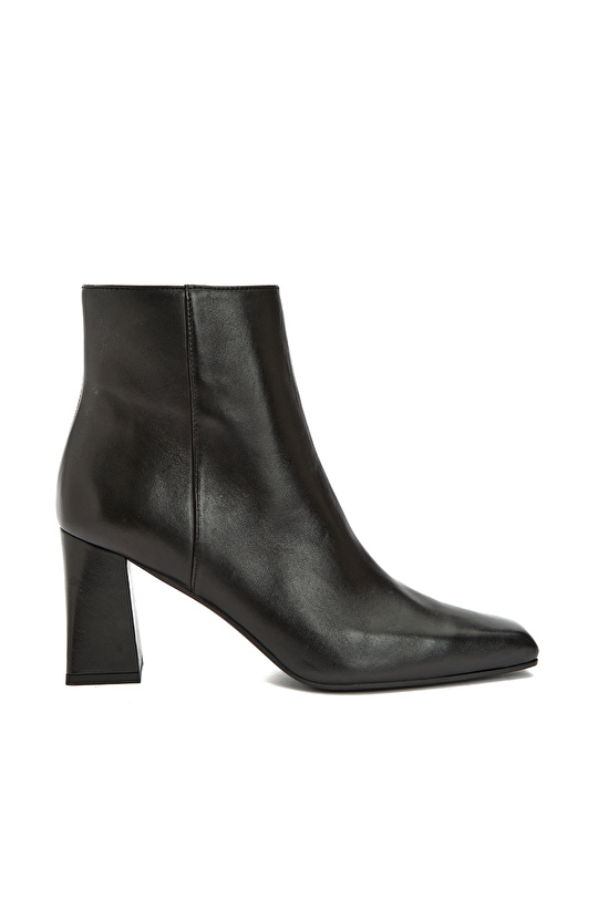 Siyah Kadın Deri Bot