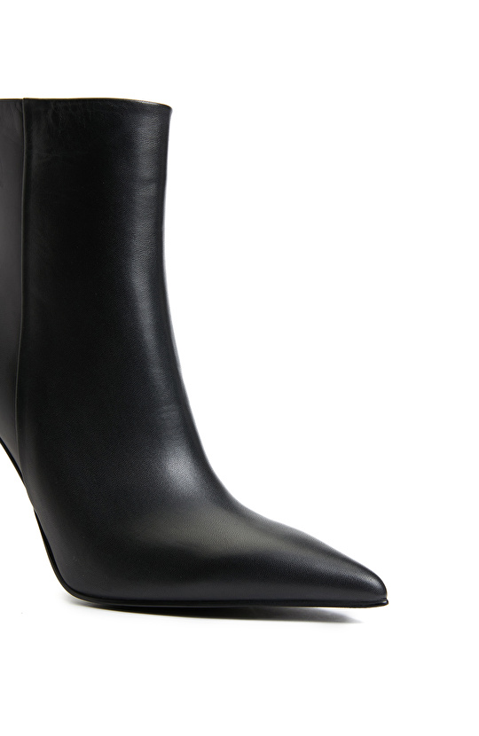 Siyah Kadın Deri Bot