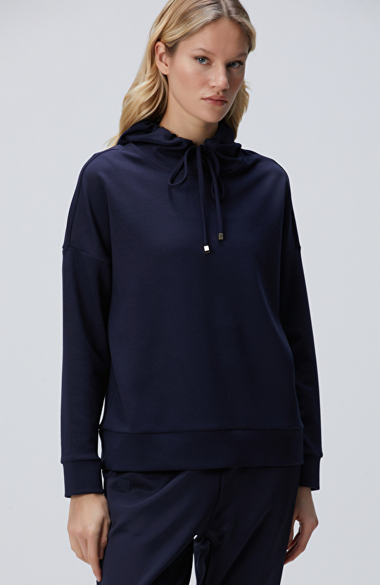 Lacivert Sweatshirt