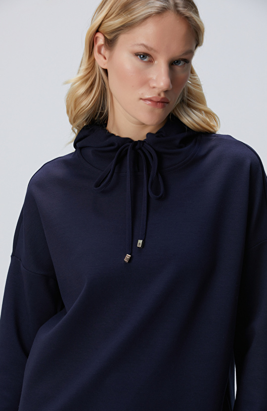 Lacivert Sweatshirt