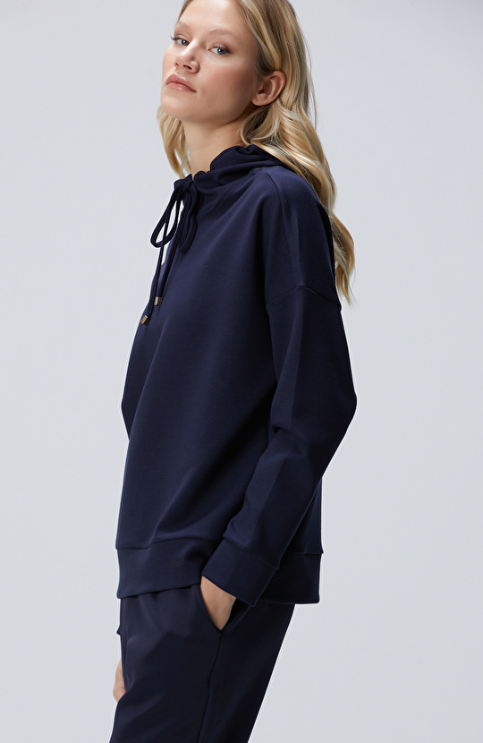 Lacivert Sweatshirt
