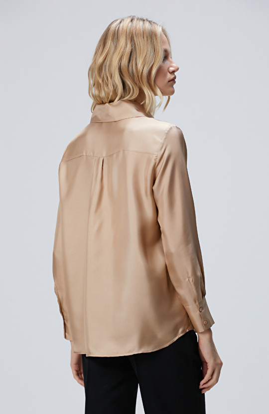 Vizon İpek Limited Twill Gömlek