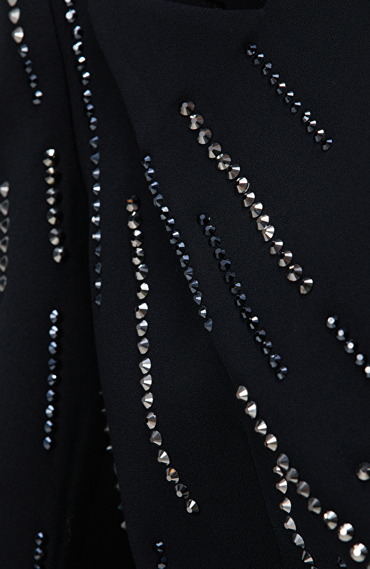 Siyah Mini Abiye Elbise