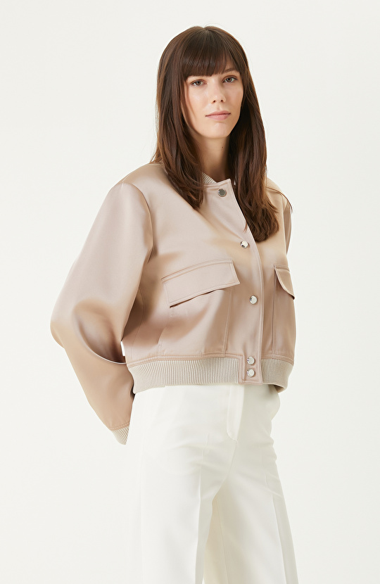 Vizon Saten Bomber Mont