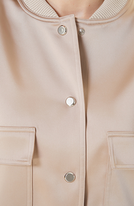 Vizon Saten Bomber Mont