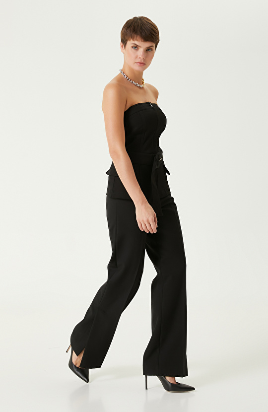 Siyah Kemerli Büstiyer