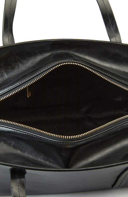 Siyah Desenli Kadın Çanta