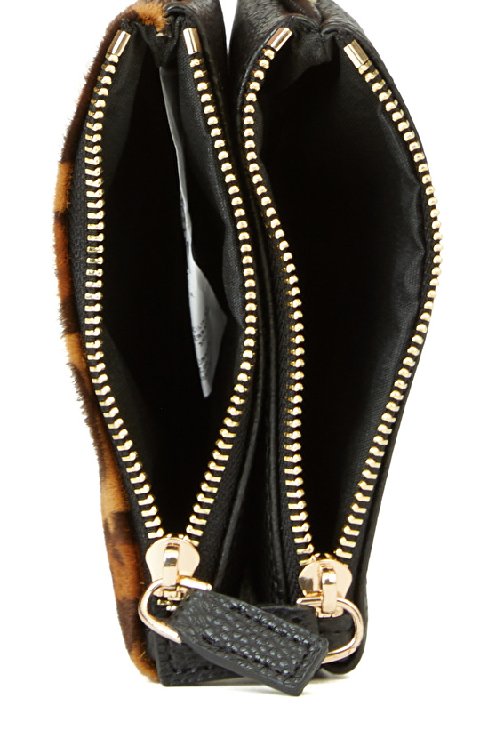 Leopar Desenli Kadın Cüzdan