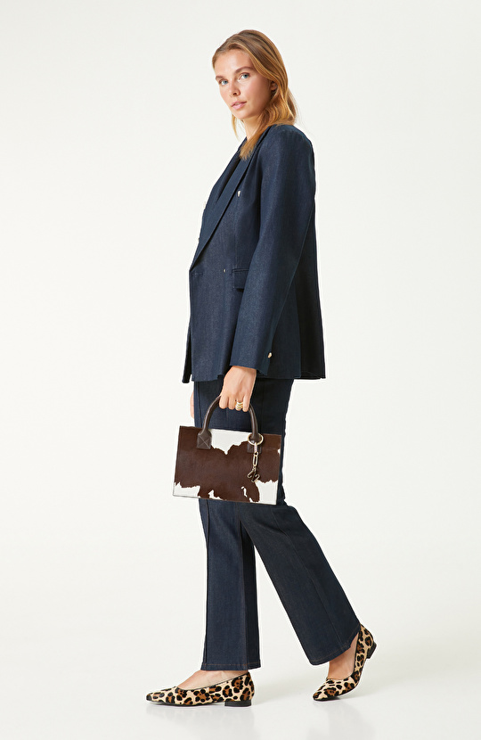 Kahverengi Kadın Deri Çanta