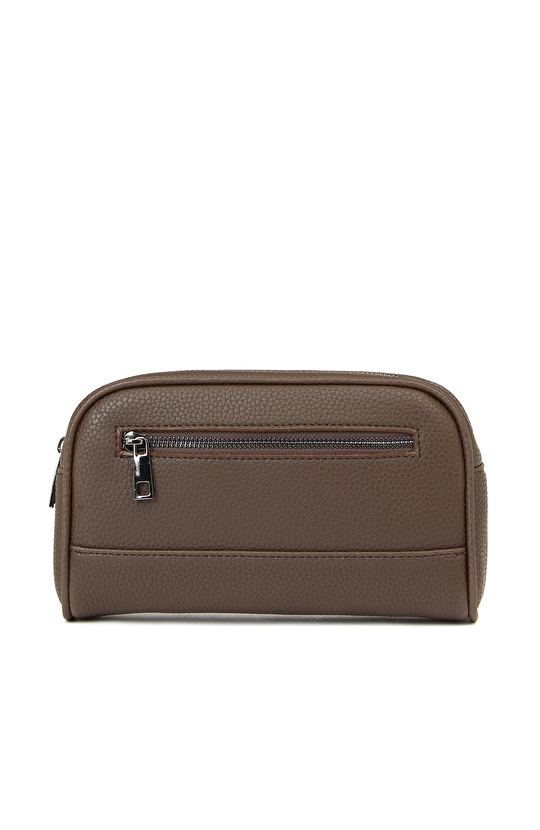 Kahverengi Erkek Kozmetik Çantası Kahverengi Erkek Kozmetik Çantası