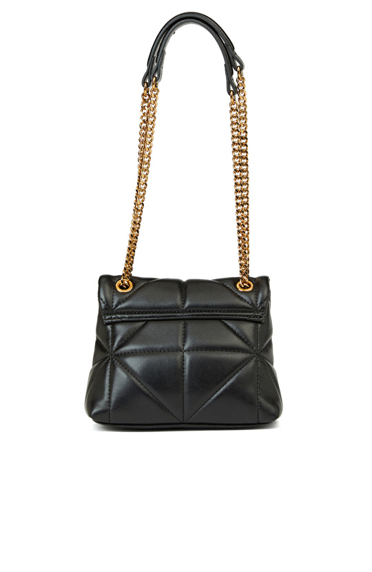 Siyah Kapitoneli Kadın Çanta