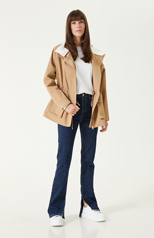 Beyaz Uzun Kol Basıc Tshırt