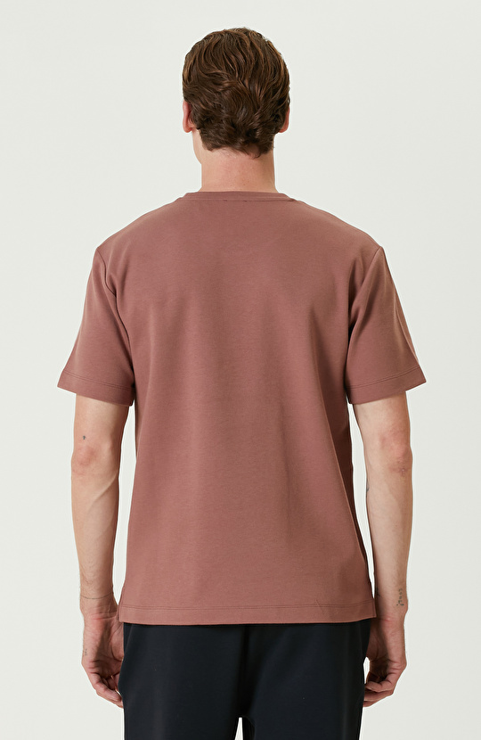 Gül Kurusu Cepli Tshirt