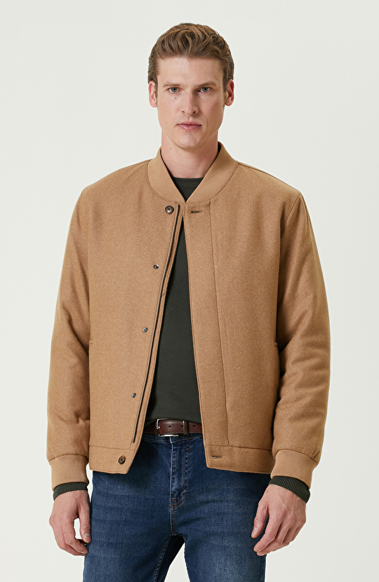 Camel Limited Yün Karışımlı Bomber Mont