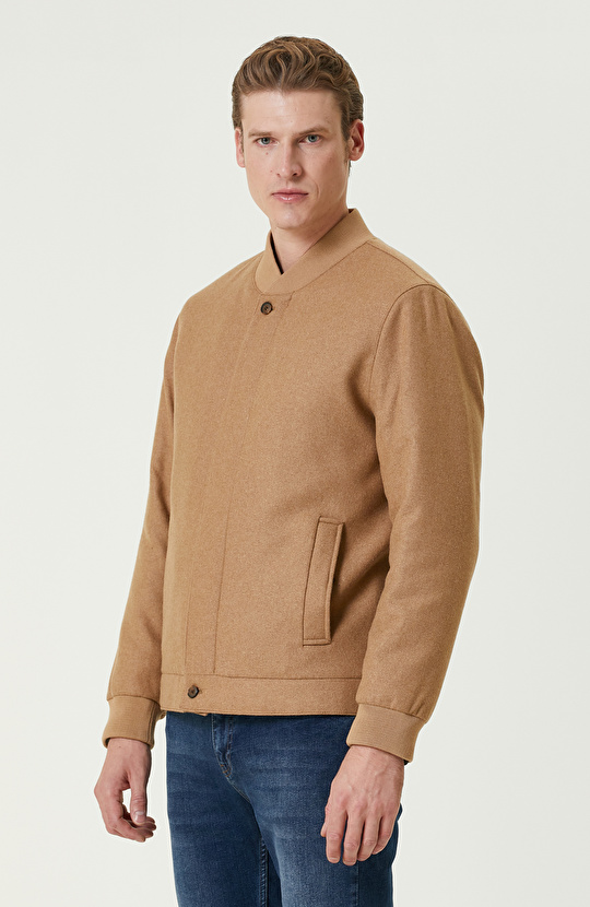 Camel Limited Yün Karışımlı Bomber Mont