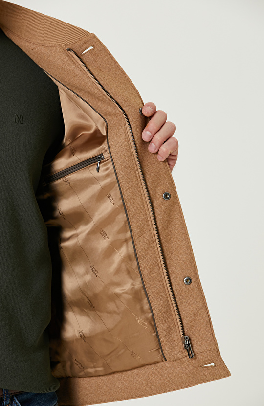 Camel Limited Yün Karışımlı Bomber Mont