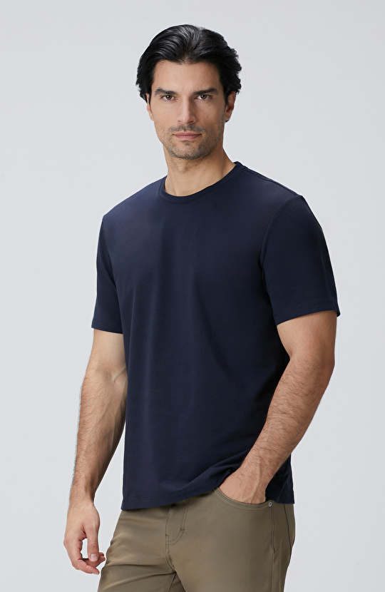 N-Tech Lacivert Basic T-shirt