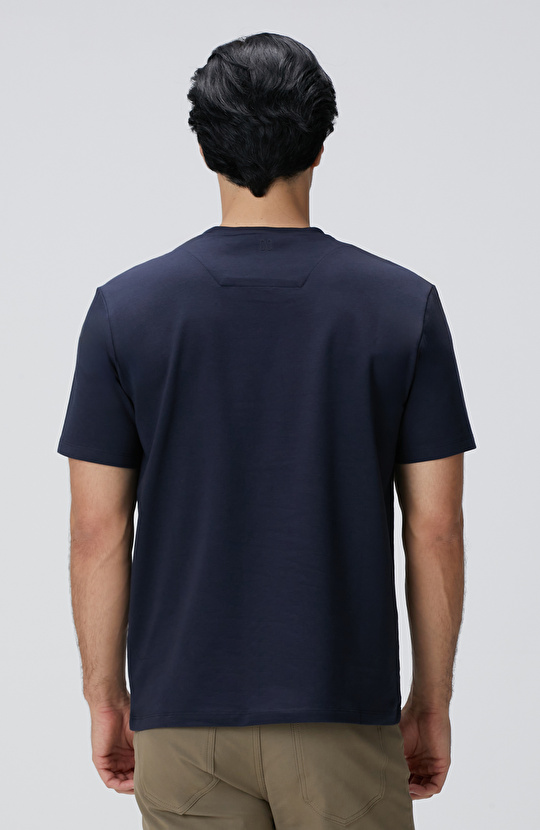 N-Tech Lacivert Basic T-shirt