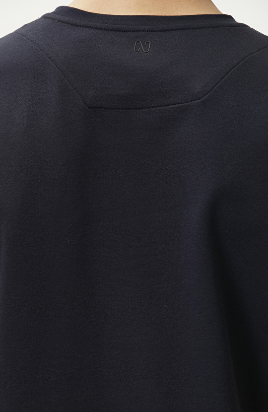 N-Tech Lacivert Basic T-shirt