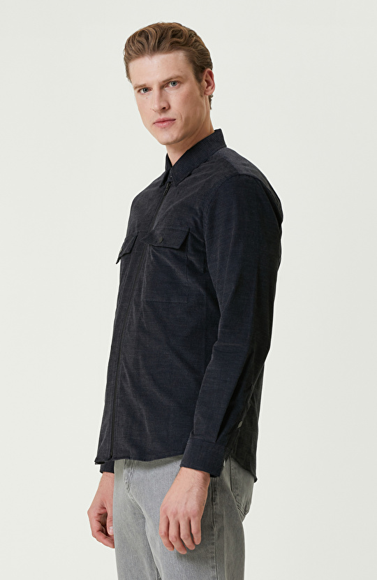 Antrasit Kadife Ceket