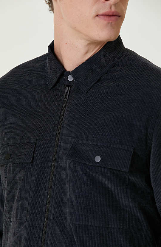 Antrasit Kadife Ceket