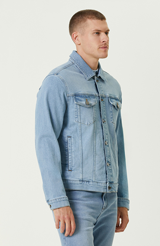 Buz Mavisi Comfort Denim Mont