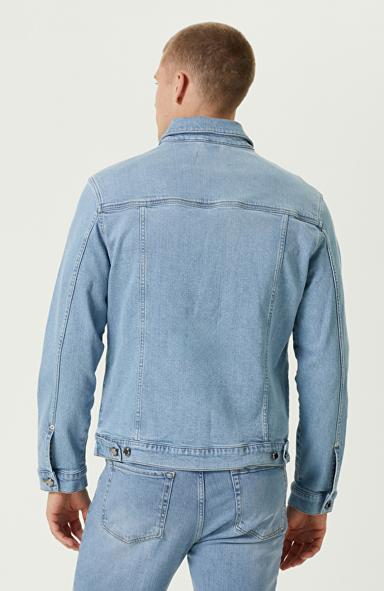 Buz Mavisi Comfort Denim Mont