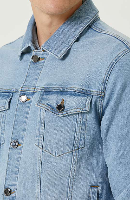 Buz Mavisi Comfort Denim Mont