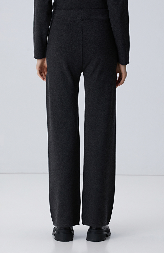 Antrasit Melanj Eşofman Altı