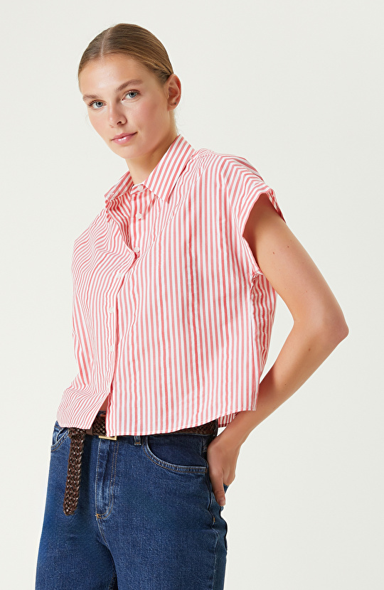 Kırmızı Beyaz Gömlek