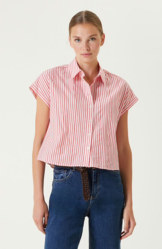 Kırmızı Beyaz Gömlek